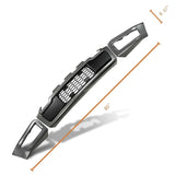CNCT Front Bumper Compatible with 2009-2023 F150 Steel Front Bumper Guard with Fog LED Lights Assembly F150 Bumper