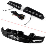 CNCT Front Bumper Compatible with 2009-2023 F150 Steel Front Bumper Guard with Fog LED Lights Assembly F150 Bumper