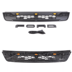 Front Grille for 2013 2014 2015 2016 Ford Escape Raptor Style Grill W/Letters & LEDs