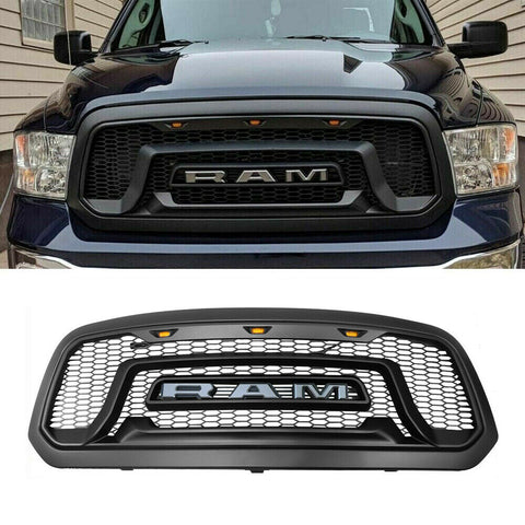 Front Grille Fit For 2014-2018 Dodge RAM 1500 Grill with Letters