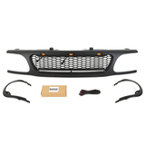 1995 1996 1997 1998 1999 2000 2001 Ford Explorer Front Bumper Grill Raptor Grille With Letters & LEDs