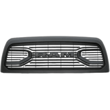 Front Grille for 2013 2014 2015 2016 2017 2018 Dodge RAM 2500 3500, Horizontal Billet Grill W/ Letters Matte Black