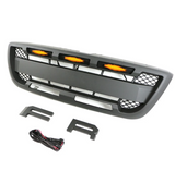 Front Grille for 1998 1999 2000 Ford Ranger Raptor Style Grille With Emblem and Lights