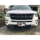Front Grille For Ford Explorer 2016-2018 Upper Bumper Grill with Letters