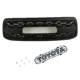 Grille For 2000 2001 2002 Toyota Tundra Front TRD PRO Grill Matte Black With Emblem