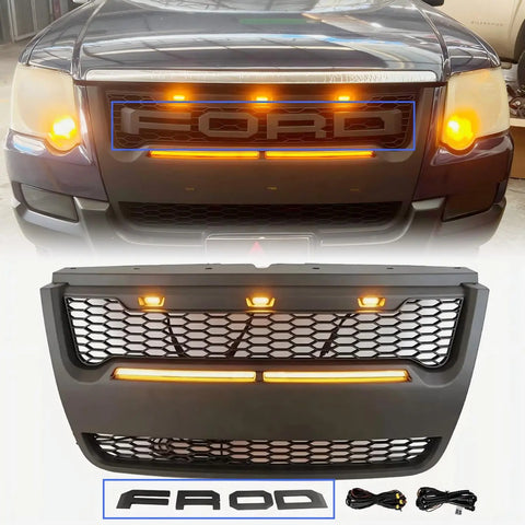 Ford letters fits 2006-2010 Raptor style Ford Explorer /Sport Trac model grille （letters only）