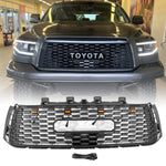 Grille For 2010-2013 Toyota Tundra Front Bumper Grill Insert Black Mesh