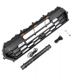 Front Grill for 2024 2025 Toyota Tacoma TRD PRO Grill Black Grille With Led & Light Bar & Letter