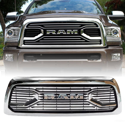 Chrome Grille for 2013-2018 Dodge Ram 2500/3500 Big Horn Style Grill With Letters