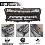 Front Grill for 2016 2017 2018 2019 2020 Colorado, Replacement Front Grille with LED Lights
