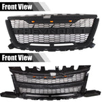 Front Grill for 2016 2017 2018 2019 2020 Colorado, Replacement Front Grille with LED Lights