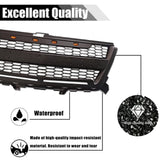 Front Grill for 2016 2017 2018 2019 2020 Colorado, Replacement Front Grille with LED Lights