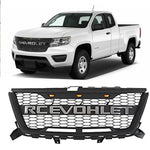 Front Grill for 2016 2017 2018 2019 2020 Colorado, Replacement Front Grille with LED Lights