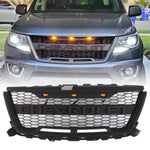Front Grill for 2016 2017 2018 2019 2020 Colorado, Replacement Front Grille with LED Lights