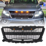 Front Grill for 2016 2017 2018 2019 2020 Colorado, Replacement Front Grille with LED Lights