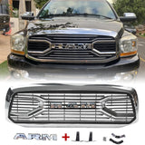 Front Grille for 2006 2007 2008 Dodge RAM 1500 Grill, Big Horn Style with Letters (Chrome )