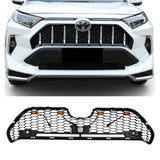 Grille for 2019 2020 2021 2022 Toyota RAV4 Honeycomb Style W/ Letters & Lights