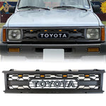 1987 1988 1989 Toyota 4runner Grill TRD PRO Style Grille With Emblem & LEDs