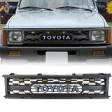 1987 1988 1989 Toyota 4runner Grill TRD PRO Style Grille With Emblem & LEDs