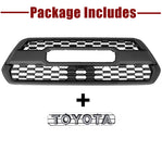 Front Grille for 2016 2017 2018 2019 2020 2021 2022 2023 Tacoma TRD Style Front Grille with Letters