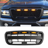 2004-2011 Raptor Style Grille for Ford Ranger with Letters and Lights