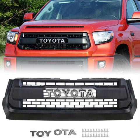 For 2014-2018 Toyota Tundra Grill Front Bumper Grille with Letters