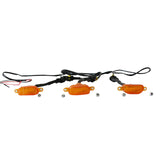 3x Amber Grill Lights for 2012 2012 2013 2014 2015 Ford Edge LED Lamps