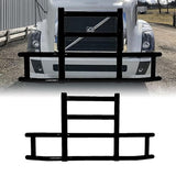 Bumper Protector with Bracket Fit for Volvo/Cascadia/Kenworth/Peterbilt , CNCT Deer Guard,Large Front Bumper