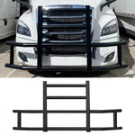 Bumper Protector with Bracket Fit for Volvo/Cascadia/Kenworth/Peterbilt , CNCT Deer Guard,Large Front Bumper