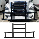 Bumper Protector with Bracket Fit for Volvo/Cascadia/Kenworth/Peterbilt , CNCT Deer Guard,Large Front Bumper