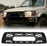 Front Grille for 1996-2002 Toyota 4runner  Matte Black, W/ Letters Led Lights