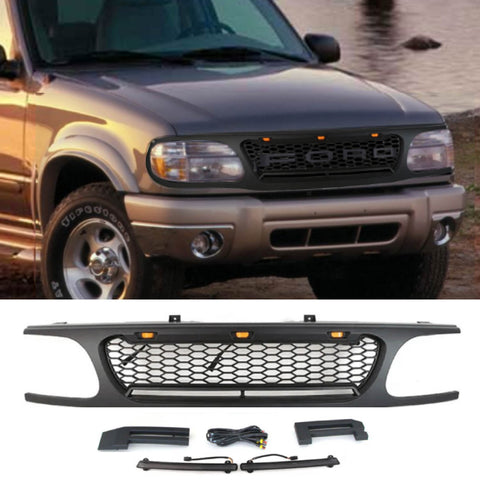 Explore Raptor Grille 1995 1996 1997 1998 1999 2000 2001 Ford Explorer Front Bumper Grill Ra ...