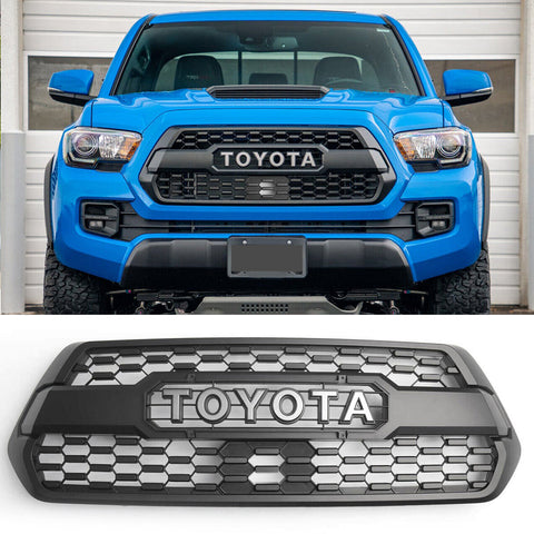 Front Grille for 2016 2017 2018 2019 2020 2021 2022 2023 Tacoma TRD Style Front Grille with Letters