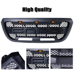 Grille for 2004 2005 2006 2007 2008 2009 2010 2011 Ford Ranger Raptor Style Grill with Letters & Lights