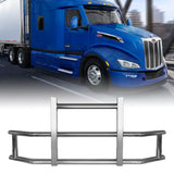 CNCT Deer Guard,Large Front Bumper, Bumper Protector with Bracket Fit for Volvo/Cascadia/Kenworth/Peterbilt