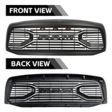 Front Grille for 2006 2007 2008 Dodge RAM 1500 Grill, Big Horn Style with Letters