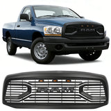 Front Grille for 2006 2007 2008 Dodge RAM 1500 Grill, Big Horn Style with Letters