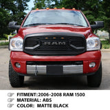 Front Grille for 2006 2007 2008 Dodge RAM 1500 Grill, Big Horn Style with Letters