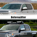 Roof Light Bar with Remote Control for 2014-2021 Tundra , 3 Modes Truck Top Light Flashing Roof Strobe Lights, Gloss Black