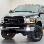 Front Grille for 2006 2007 2008 Dodge RAM 1500 Grill, Big Horn Style with Letters (Chrome )