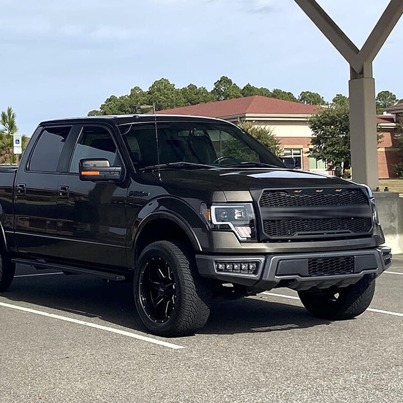 CNCT Raptor Style Front Bumper Compatible with 2009-2014 Ford F150 Cha