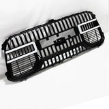 Front Bumper Grille for 2020-2024 Ram 2500/3500 Grill, with C-Shape Lights and Letters(No Bracket Frame), Matte Black