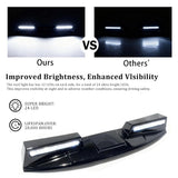 Roof light strip with remote control and wiring harness for 2013-2018 Ram 1500 models, gloss black