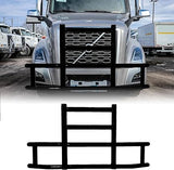 Bumper Protector with Bracket Fit for Volvo/Cascadia/Kenworth/Peterbilt , CNCT Deer Guard,Large Front Bumper