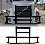Bumper Protector with Bracket Fit for Volvo/Cascadia/Kenworth/Peterbilt , CNCT Deer Guard,Large Front Bumper