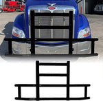 Bumper Protector with Bracket Fit for Volvo/Cascadia/Kenworth/Peterbilt , CNCT Deer Guard,Large Front Bumper