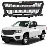 Grille for 2016-2020  Chevrolet Colorado, Replacement Grill with Silver Letters and LED Lights