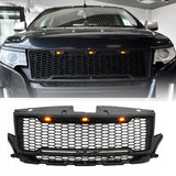 2012-2014 Ford Edge Grille Raptor Style Grill W/ LED Lights & Letters