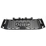 Front Grille For 2010-2013 Toyota Tundra Trd Pro Grill With Letter and LED Matte Black