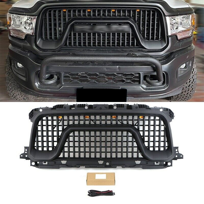 Grille for 2019 2020 2021 2022 2023 Dodge Ram 2500/3500 Mesh Style Gri ...